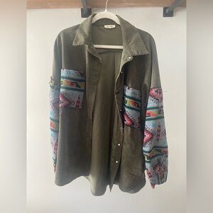 Tribal Button Down